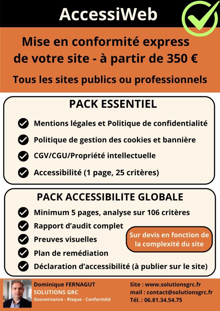 Offre ACCESSIWEB PAGE 1